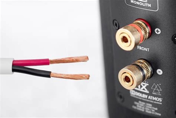 How do you keep speaker wires from touching?