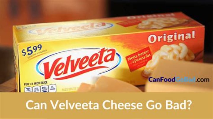 How do you know if Velveeta cheese has gone bad?
