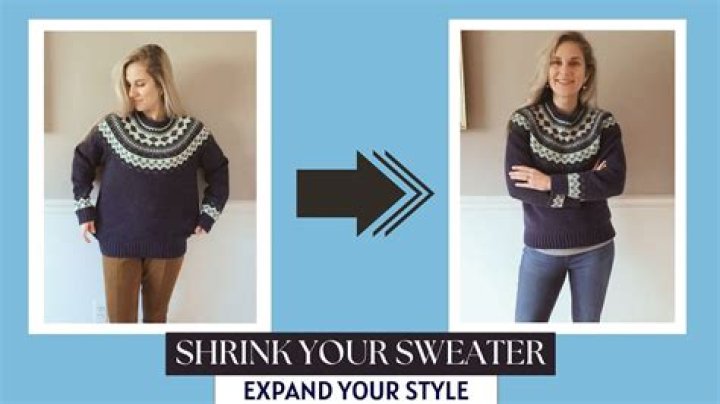 How do you reshape stretched wool?