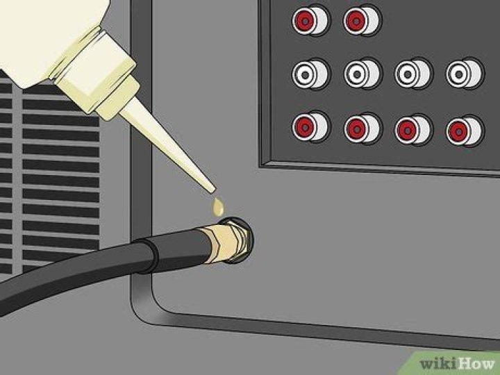 How do you unscrew a stuck coax cable?