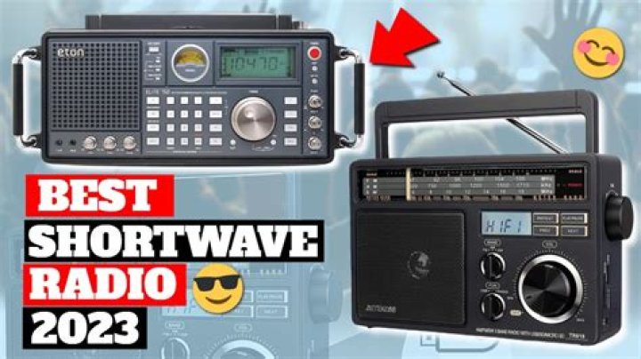 How does a shortwave radio improve sound quality?
