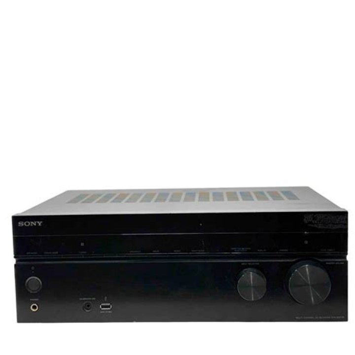 How does a str-dh770 multi channel AV receiver work?