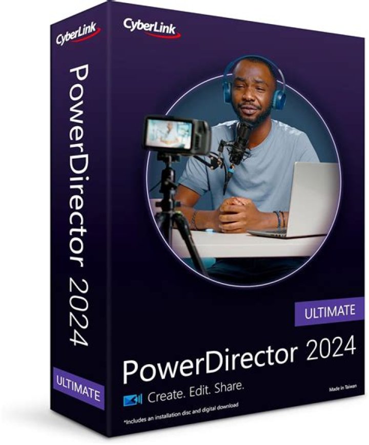 How does CyberLink PowerDirector burn a movie?