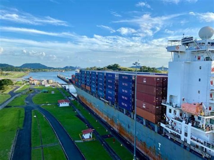 How does the AVM work on a Panamax?