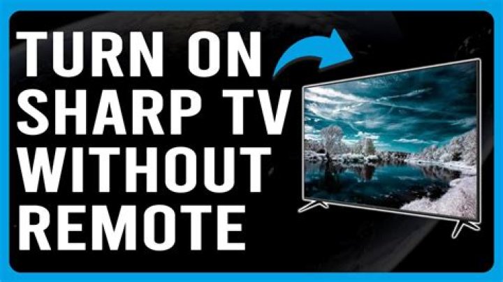 How does the optical picture control work on a sharp TV?