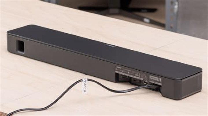 How long is the Bose TV speaker?