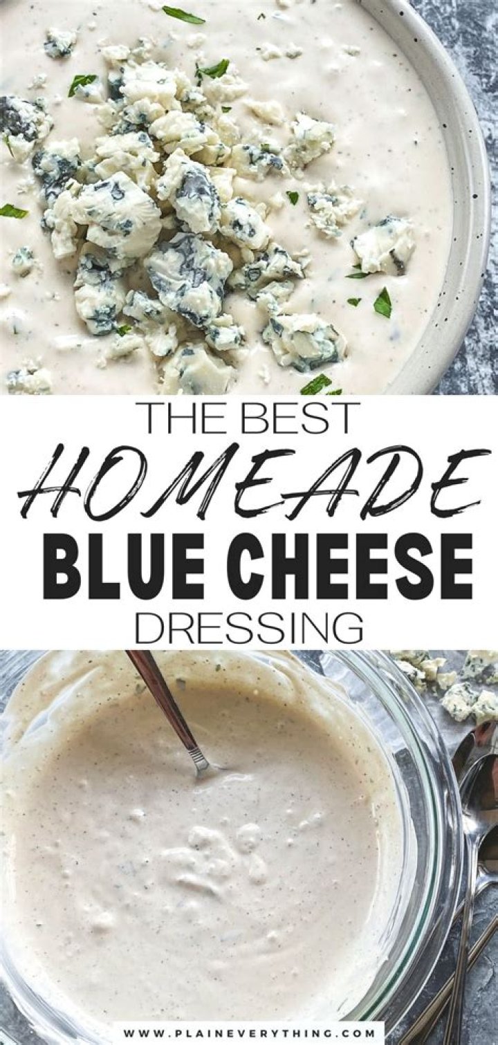 How many calories are in blue cheese salad dressing?