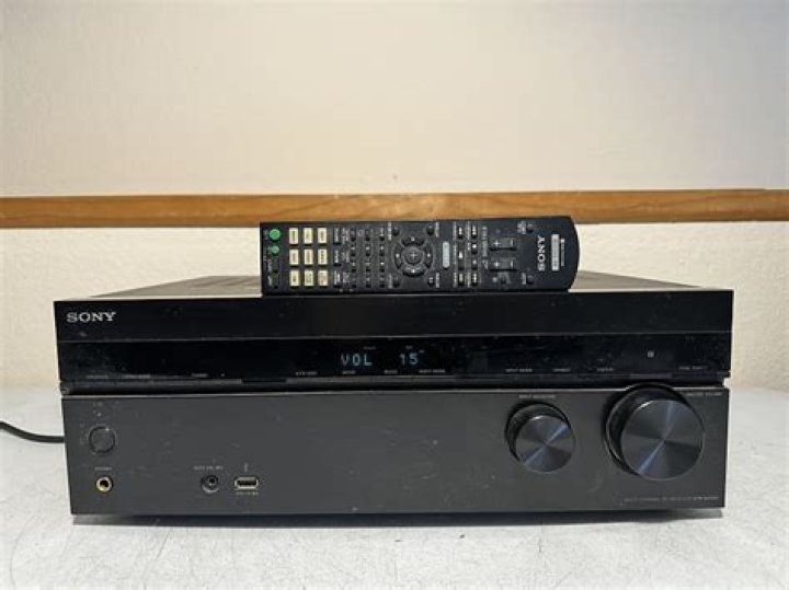 How many channels does Sony str-dh740 AV receiver have?
