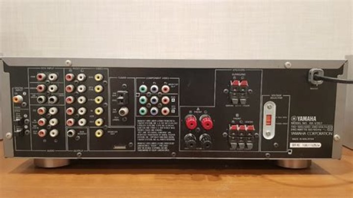 How many ohms does a Yamaha rx-v357 speaker support?
