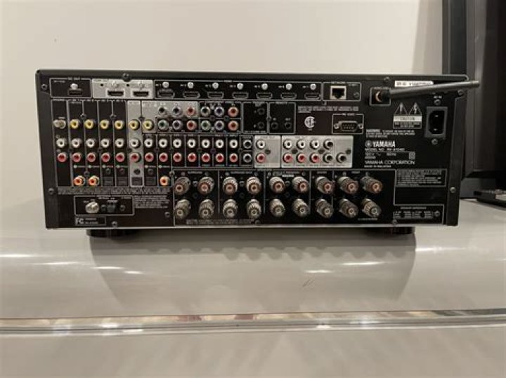 How often is protection circuitry activated on Yahama rx-a1040?