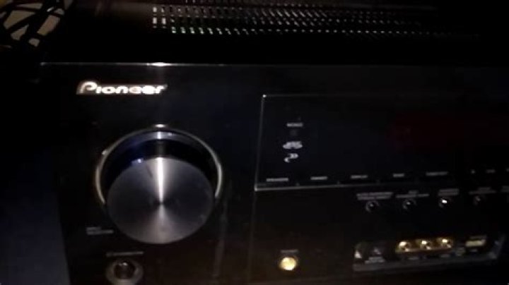 How to clear DC errors on pioneer VSX 821?