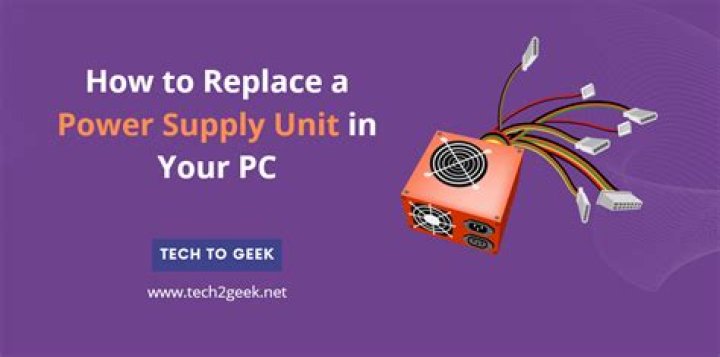 How to replace power supply in HP Pavilion Elite?