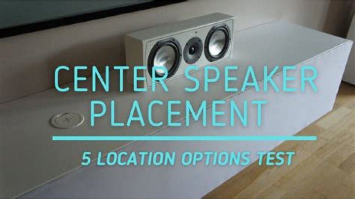 Is a center channel speaker necessary?