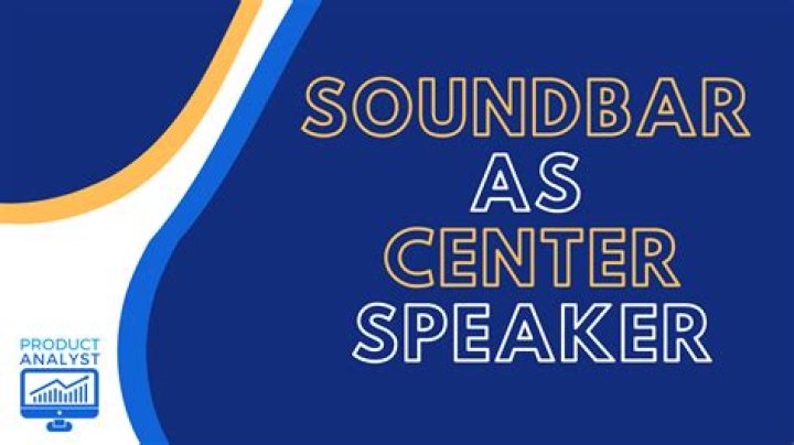 Is center speaker necessary?
