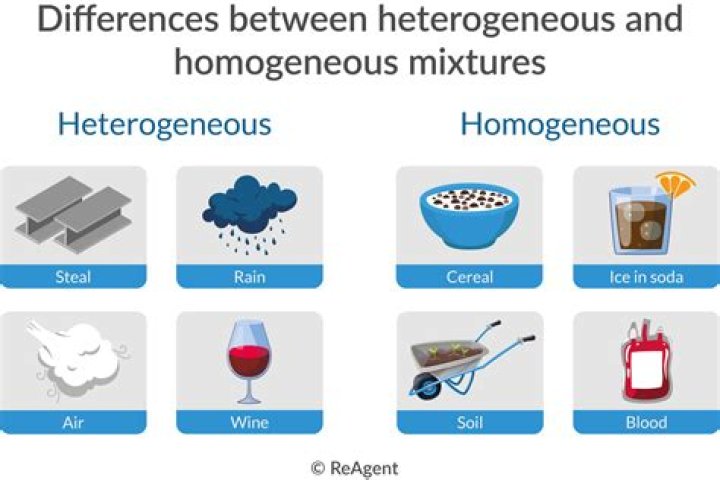 Is cheese homogeneous or heterogeneous?