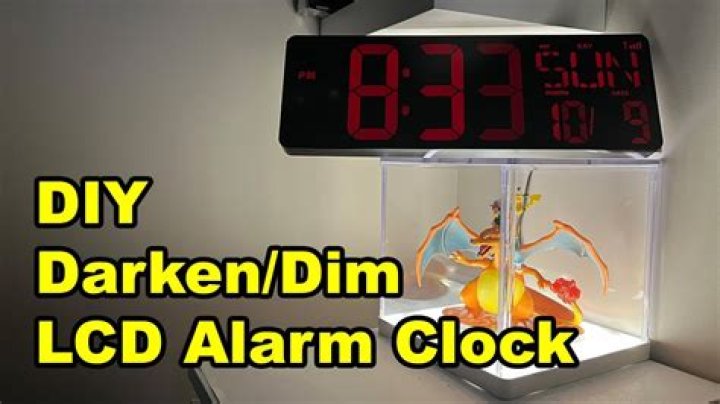 Is the light on my alarm clock too dim?