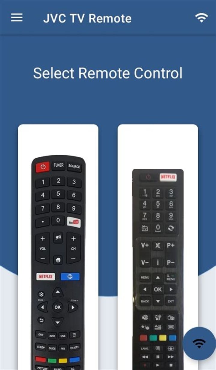 Is there a remote on a JVC TV?