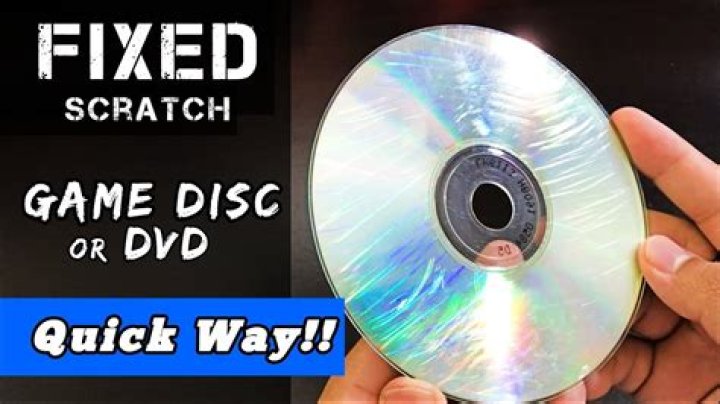 Is there any way to fix a scratched CD?