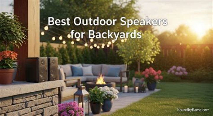 Should outdoor speakers face each other?