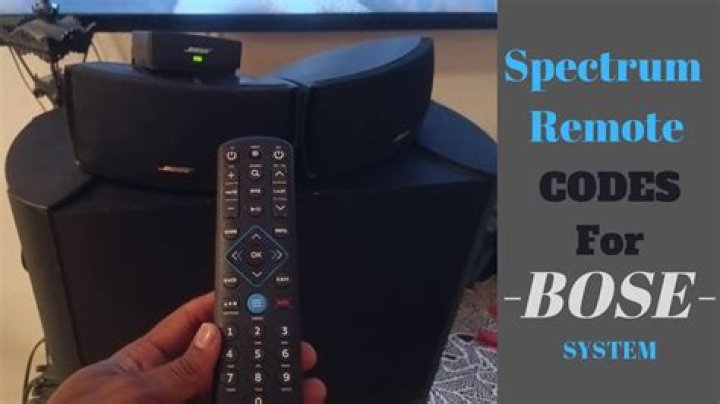 What are the remote codes for Bose Home Theater?