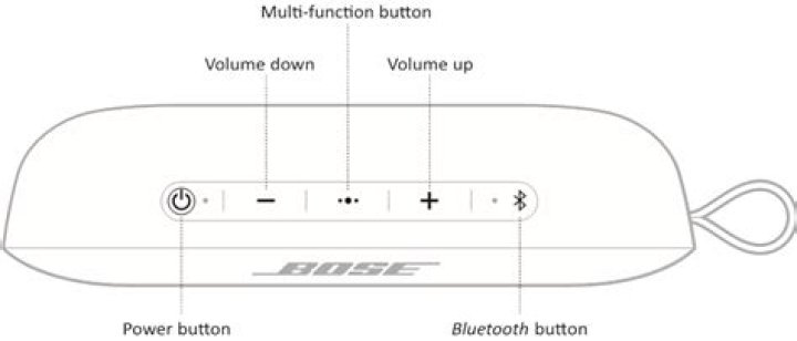 What are the three dots on my Bose speaker?