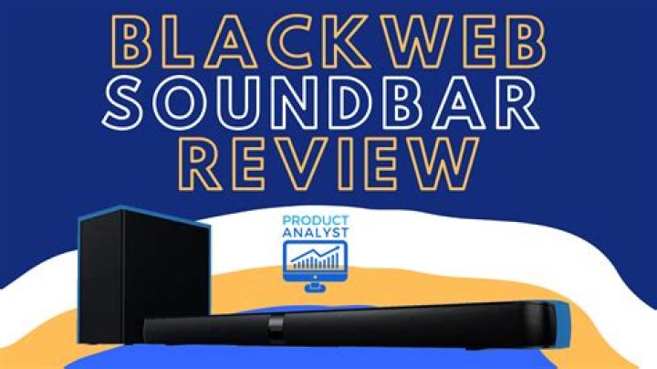 What brand is Blackweb soundbar?
