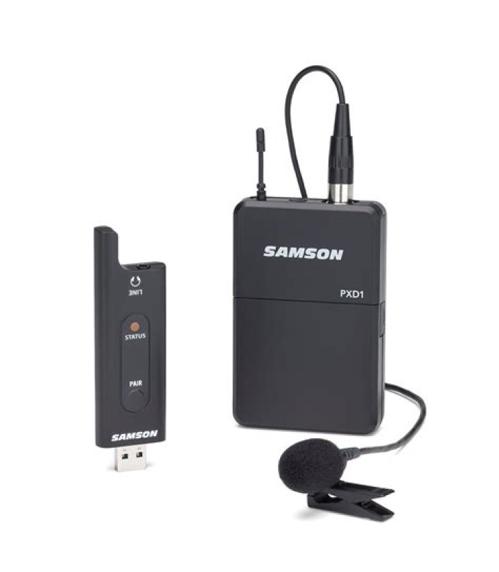 What can you do with a Samson xpd2 lavalier?