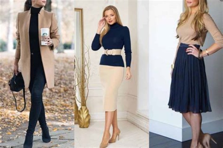 What clothes match with dark blue?