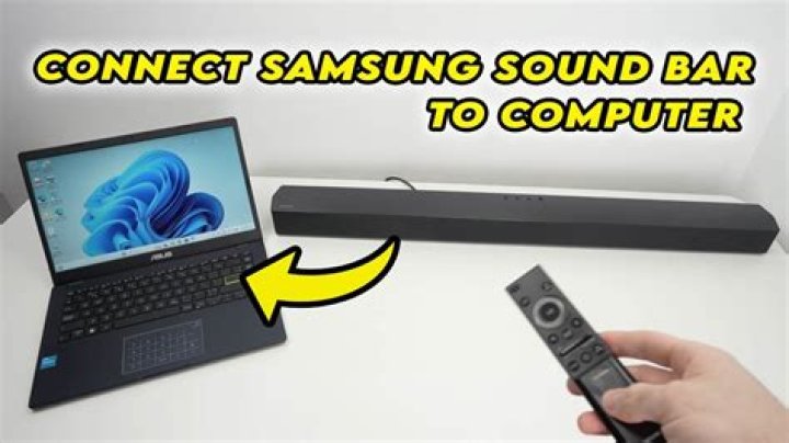 What do I need to set up my Samsung sound bar?