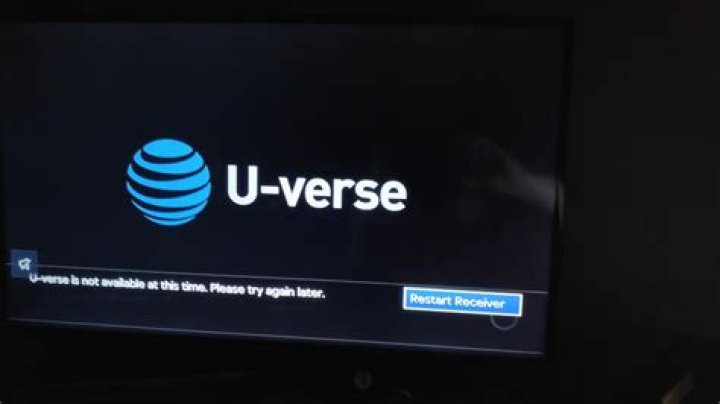 What does restart receiver mean on U-verse?