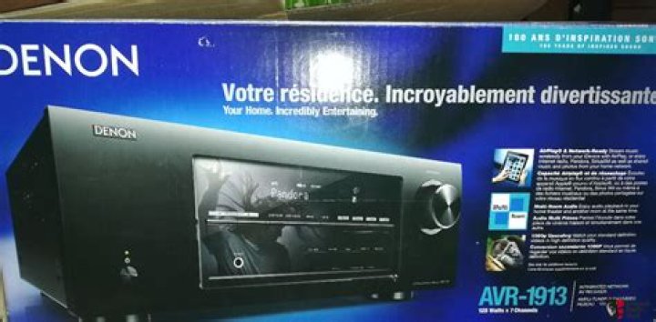 What does the Denon avr-1913 receiver look like?