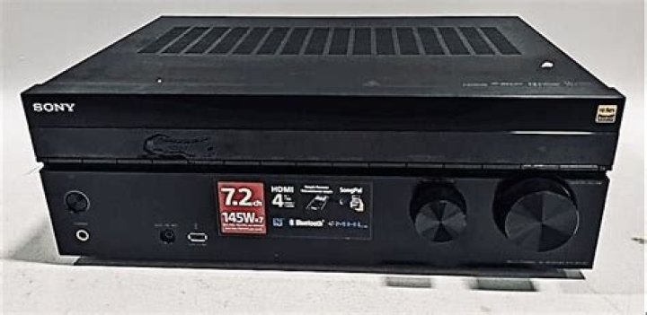 What does the Sony str-dh750 AV receiver look like?