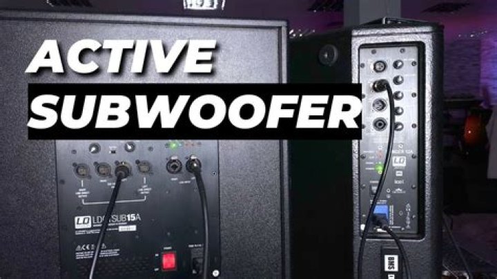 What does the subwoofer setting do?
