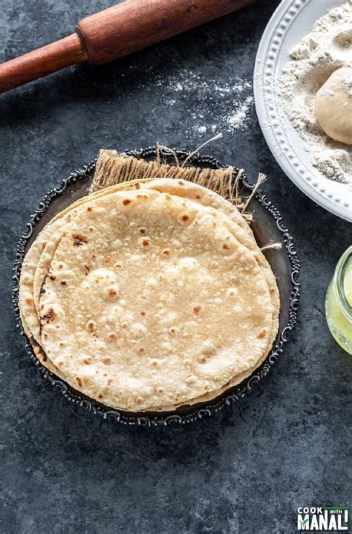 What is roti dough made of?