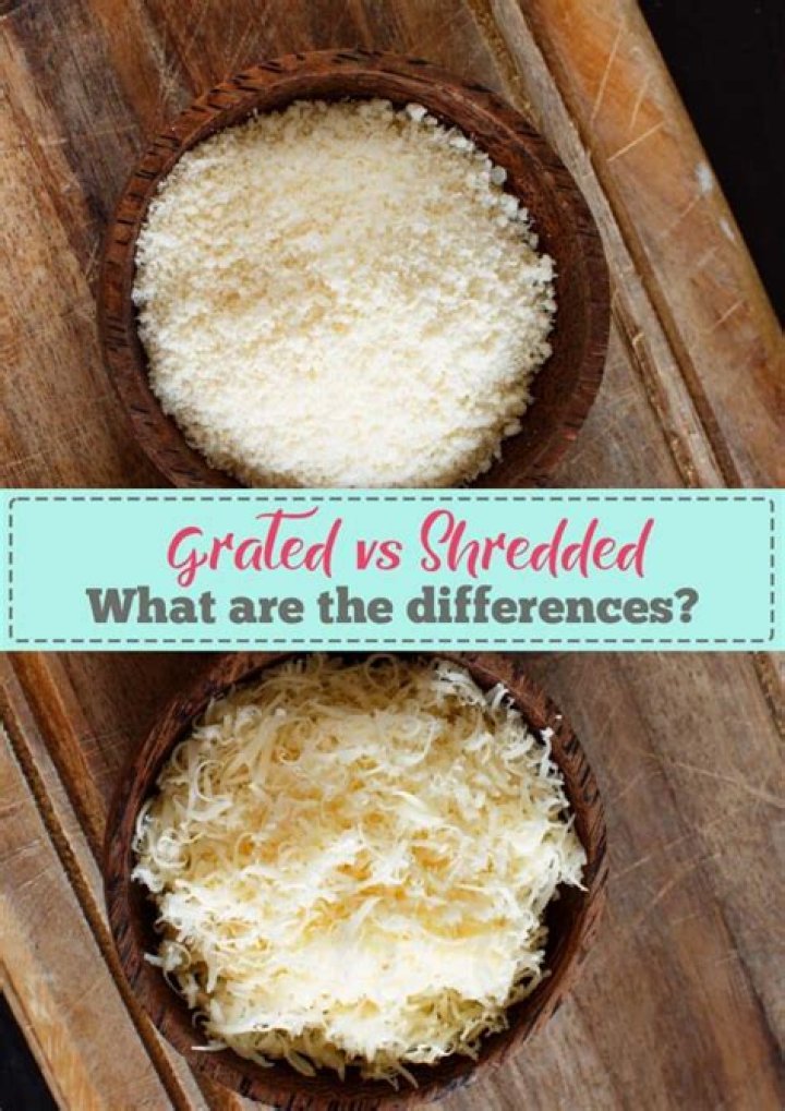 What is the difference between fancy and feather shredded cheese?
