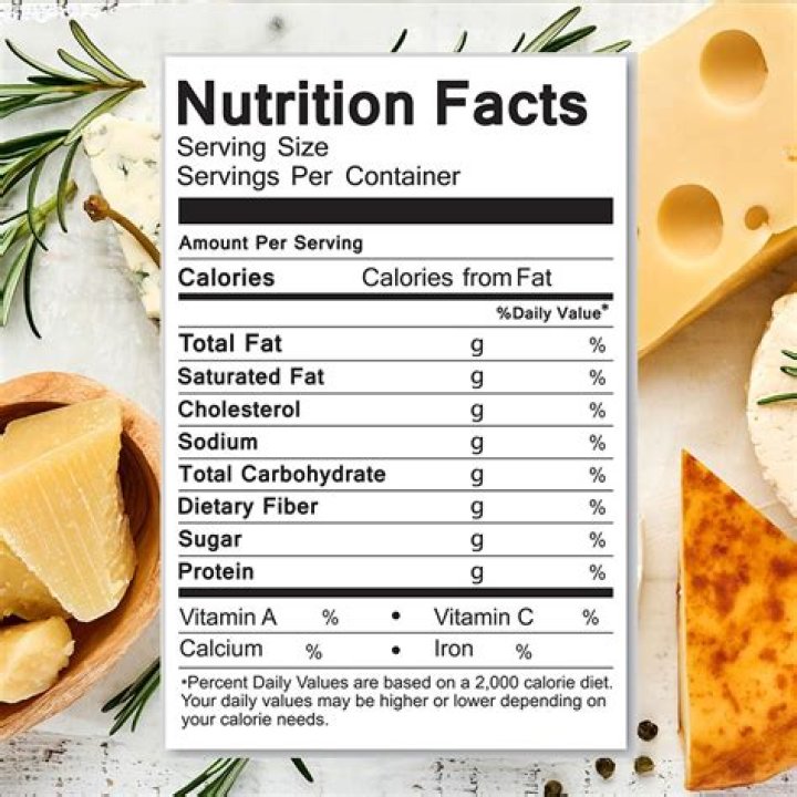 What is the nutritional value of cheese in a sandwich?