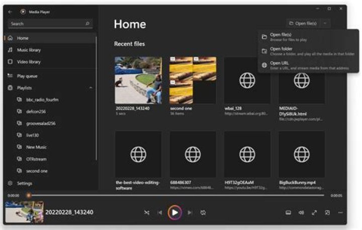 What is the onprepared method of a mediaplayer?