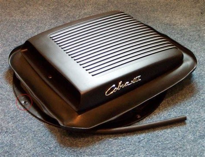 What kind of air cleaner scoop was used in 1969?