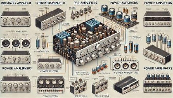 What kind of audio amplifier does TEAC use?