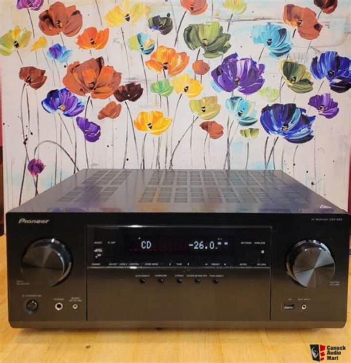 What kind of AV channels does pioneer VSX 933 have?