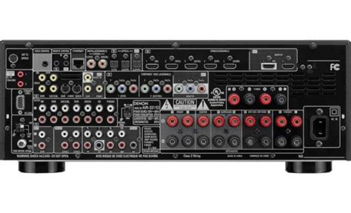 What kind of input does the Denon AVR 3311ci have?