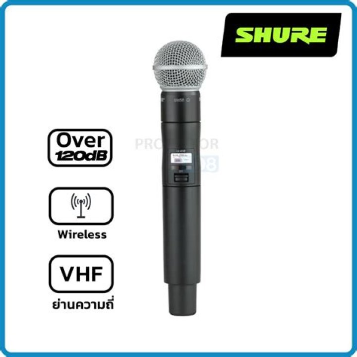 What kind of microphone does the ulxd2 microphone use?
