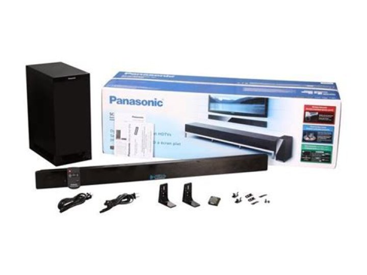 What kind of sound bar does Panasonic htb520 have?