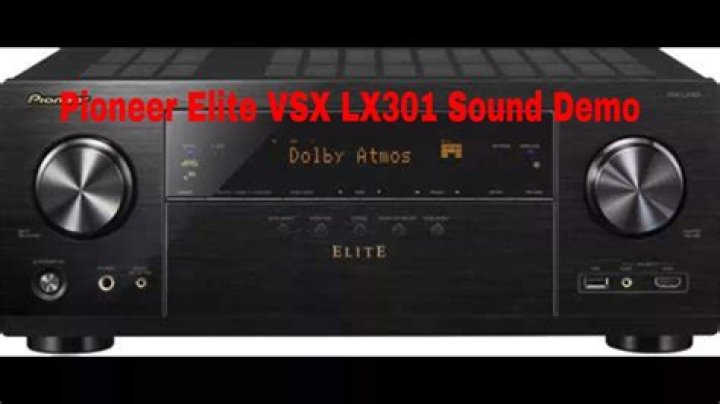 What kind of sound does the pioneer vsx-lx301 have?