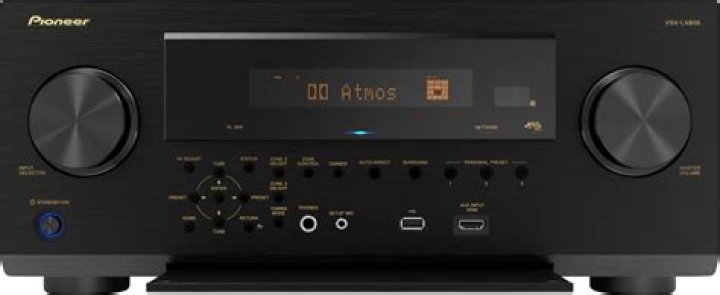 What kind of speakers does the pioneer elite receiver use?