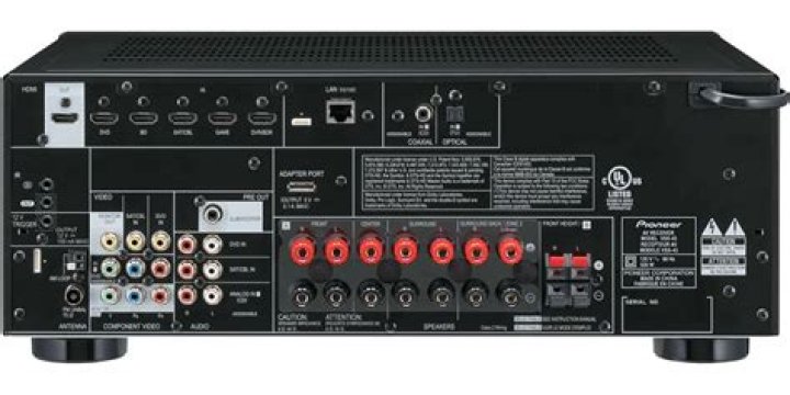 What makes the pioneer vsx-43 AV receiver unique?