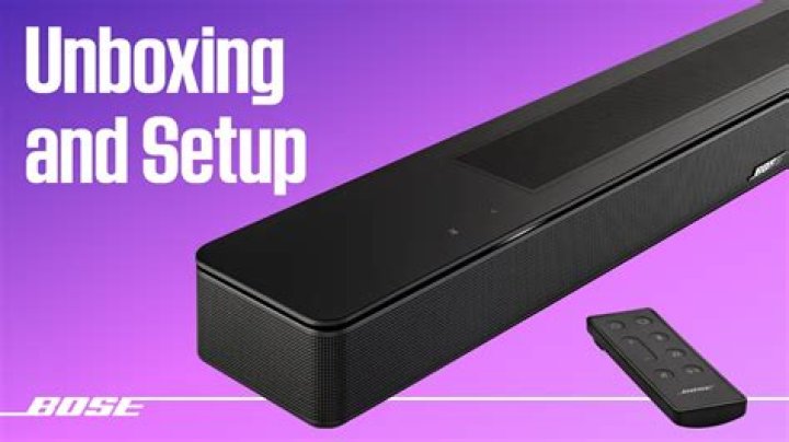 What should I do if my Bose sound bar is not working?