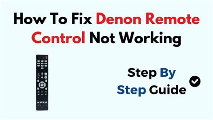 What to do if your Denon FM is not working?