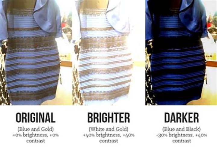 What was the real color of the dress?
