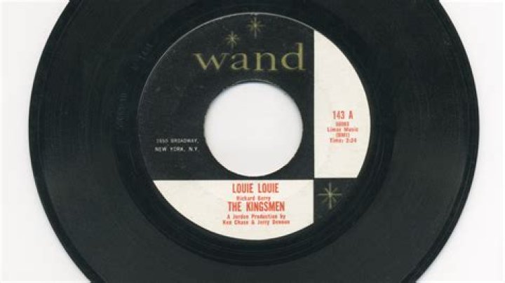 What was the RPM of the Louie Louie record?